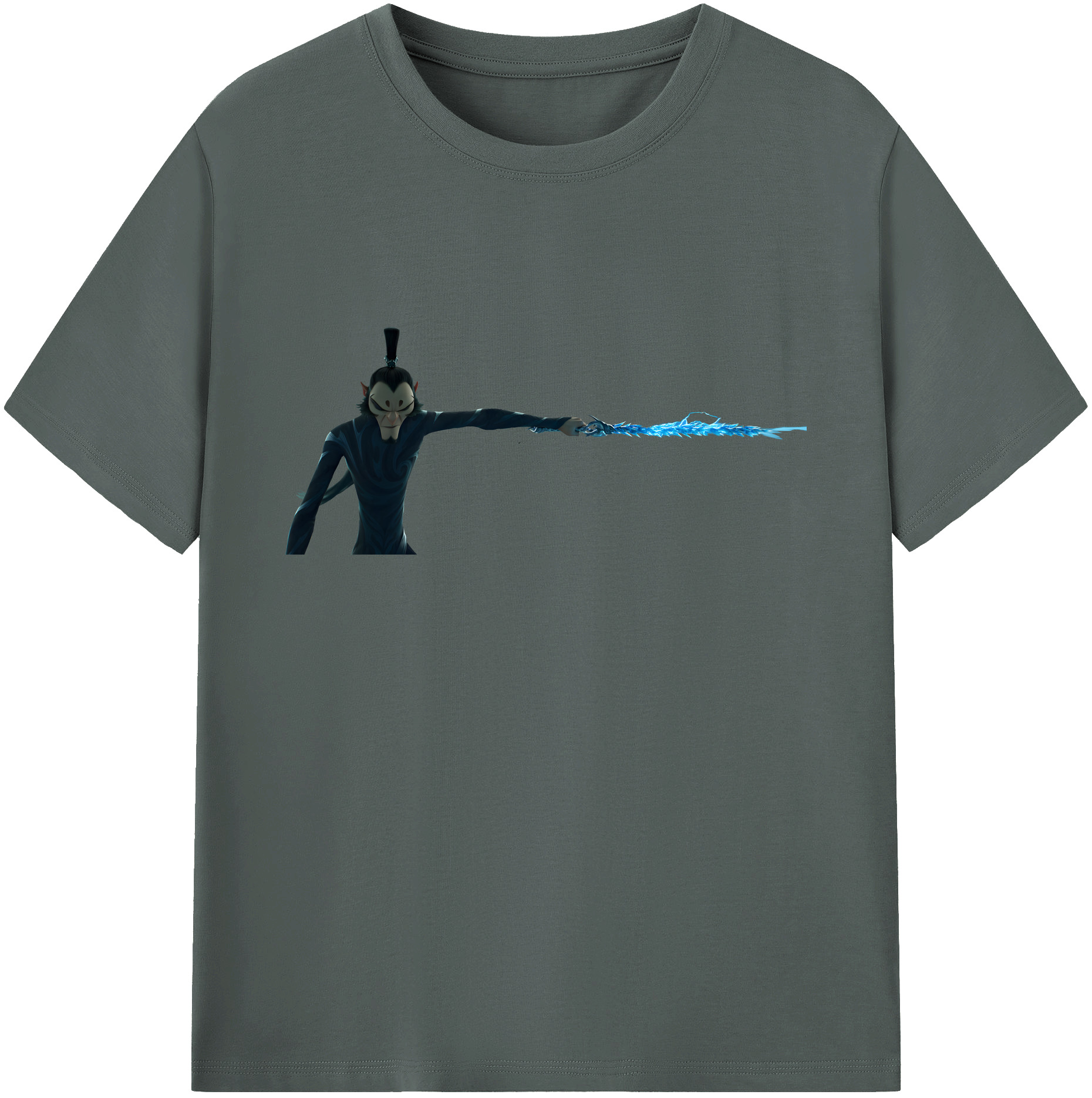 （画像用） Ne Zha 2 ナタ 魔童の大暴れ 綿100％ メンズ半袖Tシャツ｜肌触りやわらか＆通気性